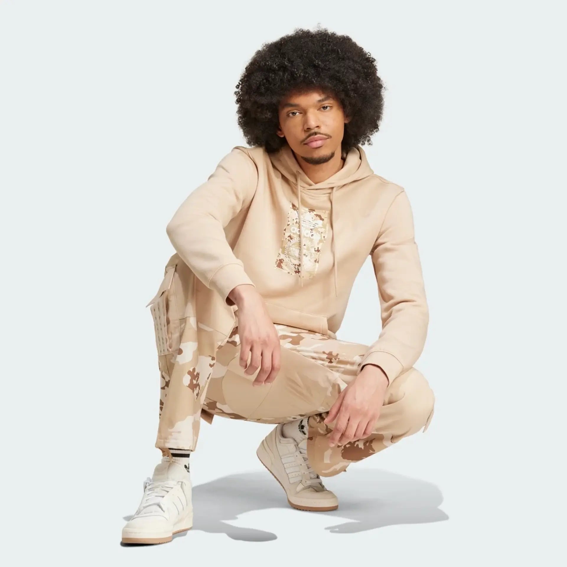 Adidas Camo Lab Hooded Sweatshirt