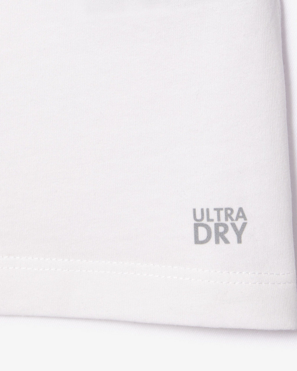 T-shirt sportiva tecnica ultra-dry in cotone Bianca