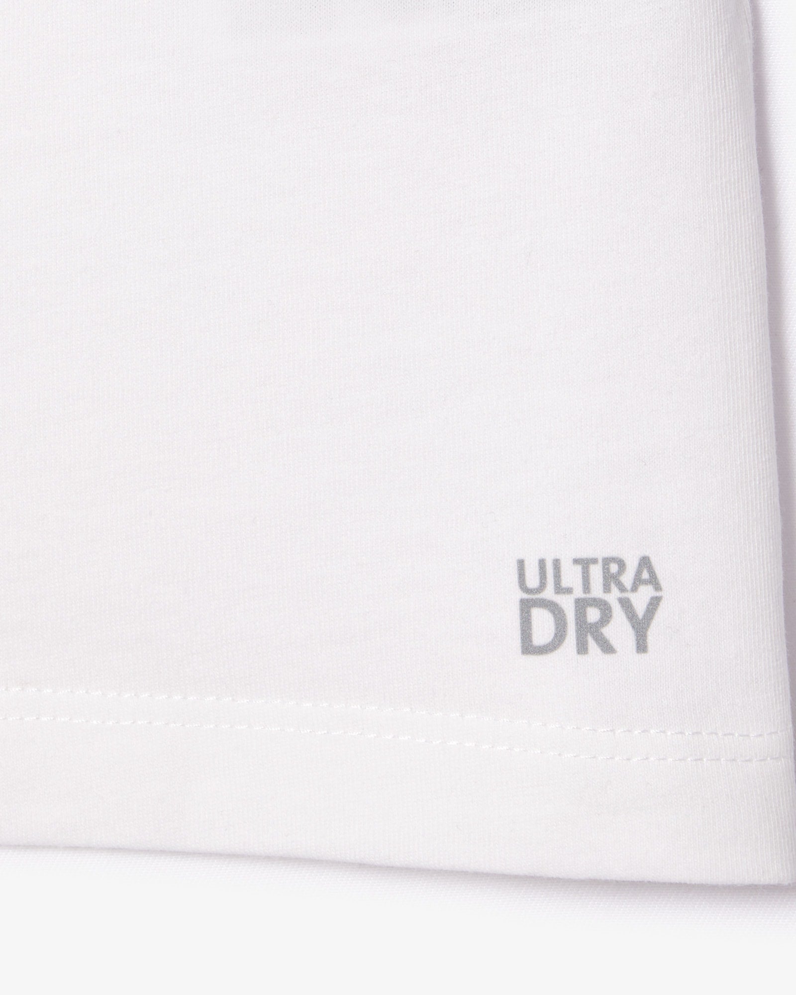 T-shirt sportiva tecnica ultra-dry in cotone Bianca