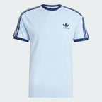 T-shirt adicolor 3 stripes Celeste
