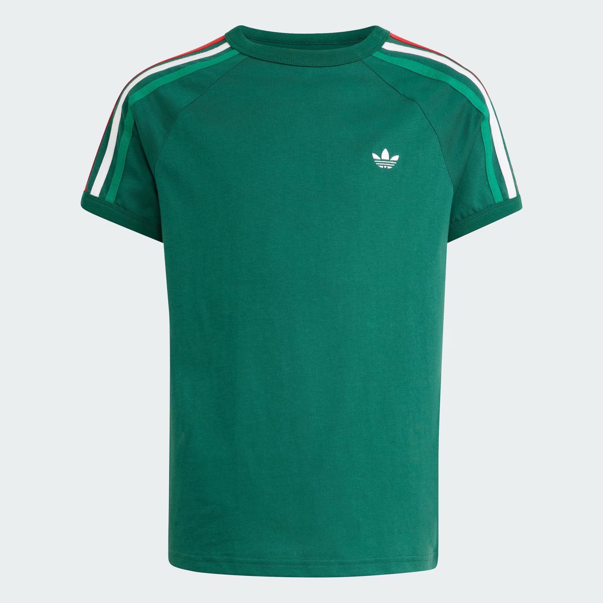 3-Stripes T-Shirt Tee Drkgrn