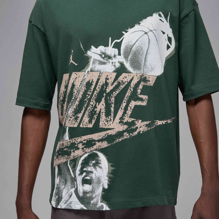 T-shirt Oversize Nike Green