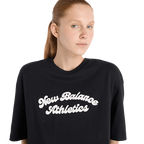 New Balance - Linear Heritage - T-shirt oversize nera