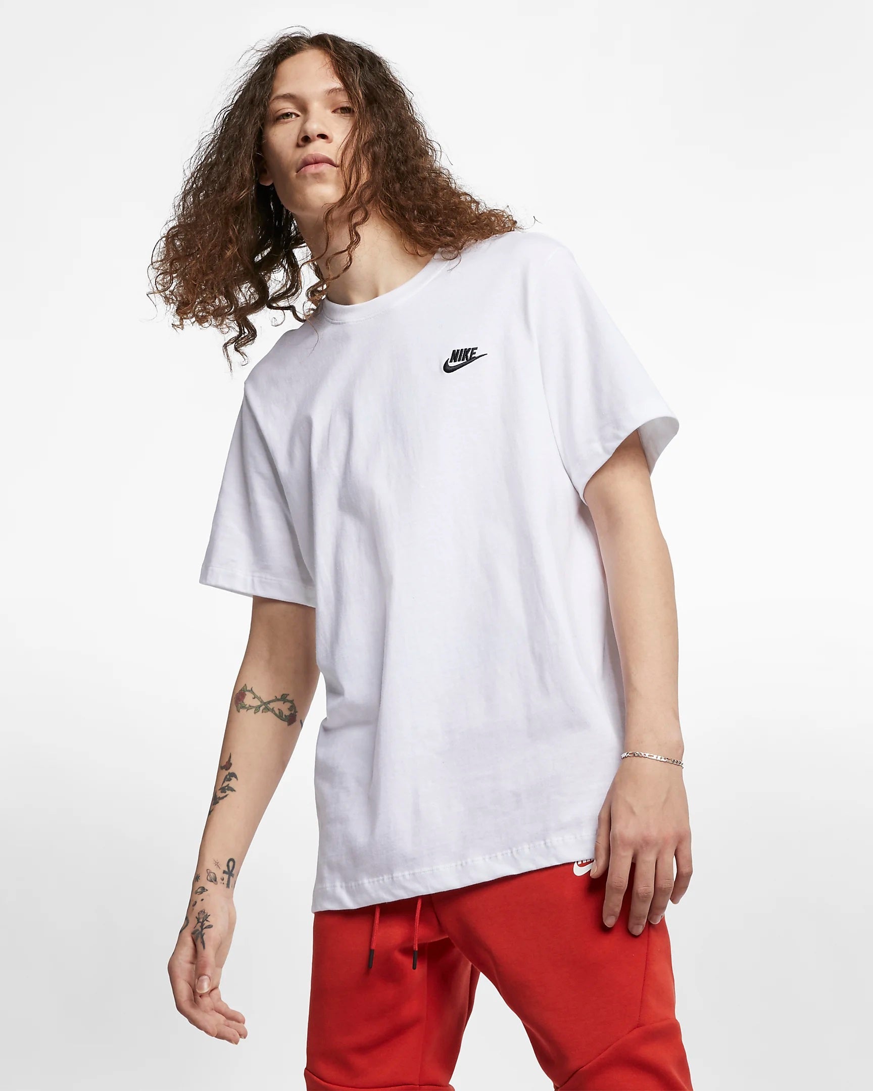 T-shirt Nike Sportswear Club Bianca