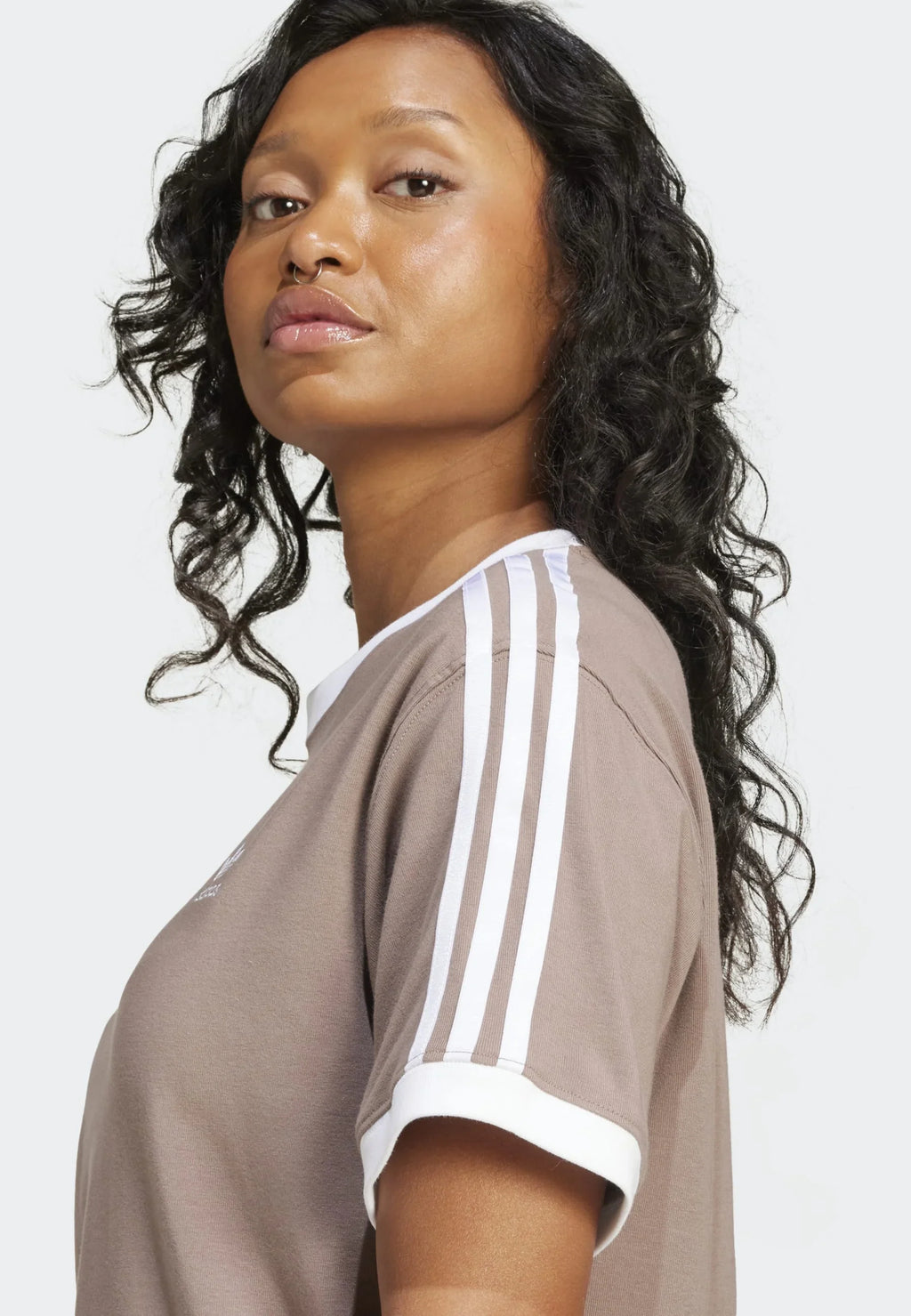 T-shirt 3-Stripes Marrone