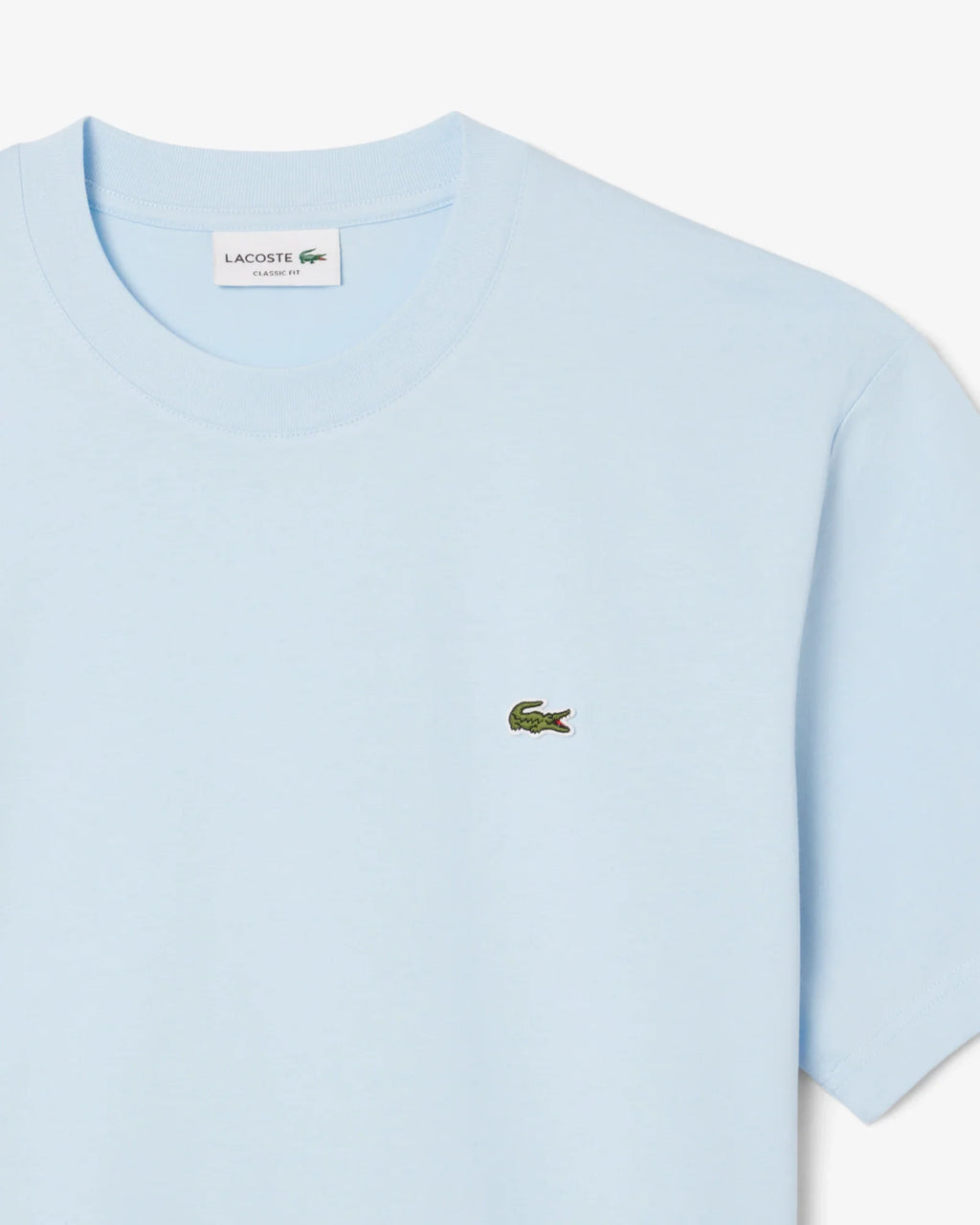 T-shirt Lacoste in cotone Azzurra