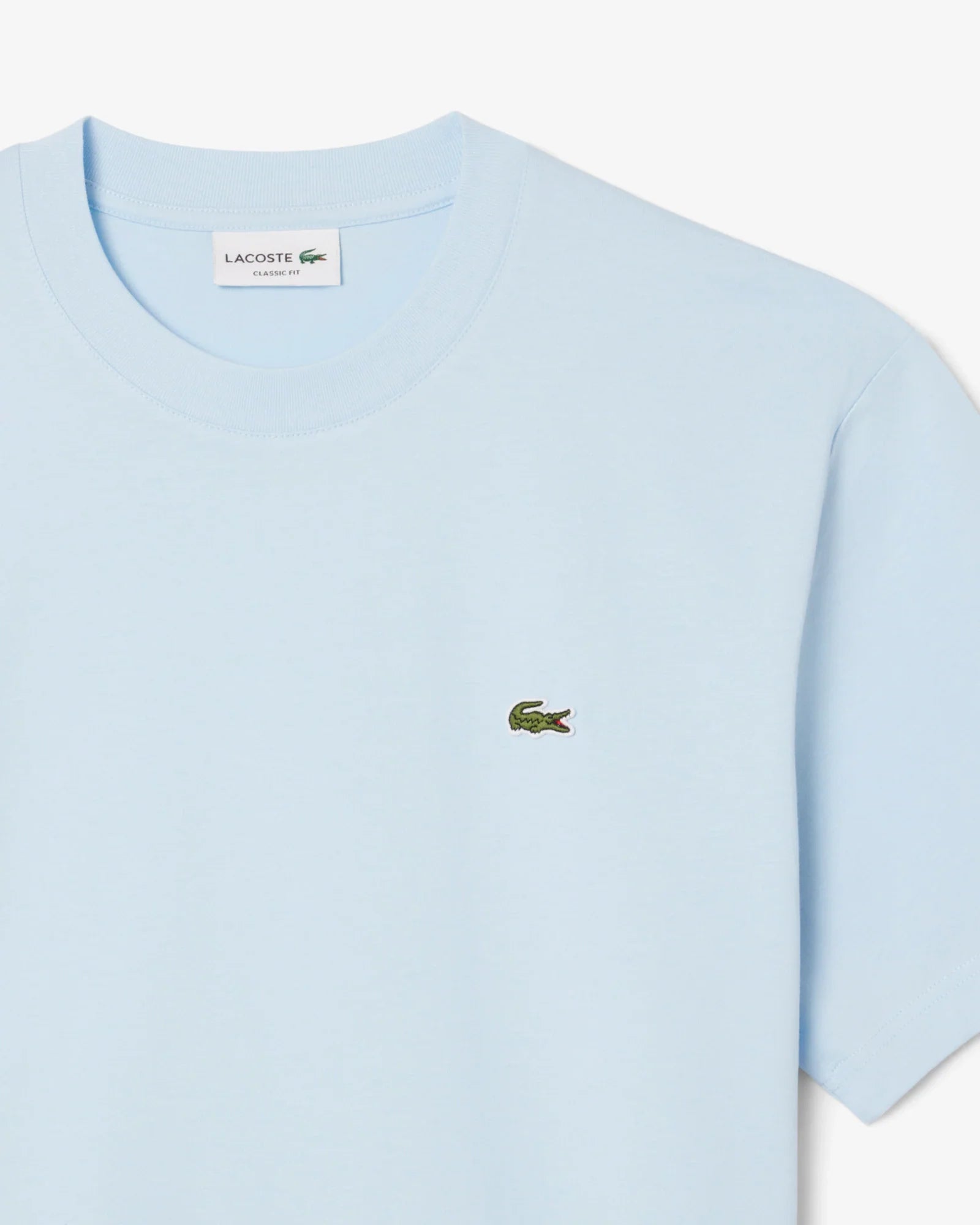 T-shirt Lacoste in cotone Azzurra