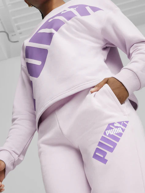 Pantaloni Puma Power Lilla