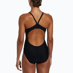 Costume intero da donna Nike Solid Racerback nero