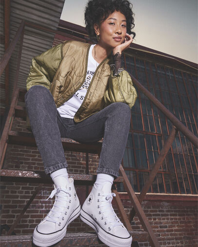 Chuck Taylor All Star Platform Leather 561676C