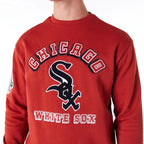 Chicago White Sox World Series Felpa girocollo oversize rossa