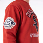 Chicago White Sox World Series Felpa girocollo oversize rossa
