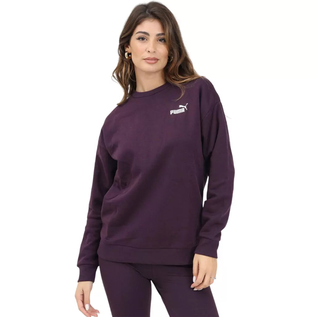 Felpa Puma Ess Midnight Plum