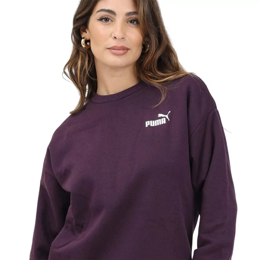 Felpa Puma Ess Midnight Plum