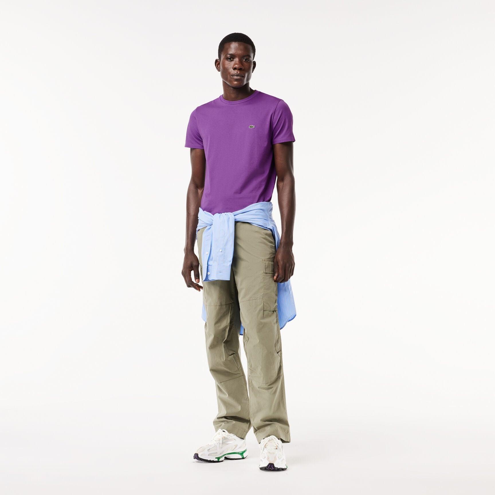 Lacoste T-shirt Viola