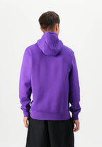 Nike Sportswear CLUB - Felpa con cappuccio - wild grape/white