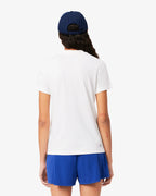 T-shirt sportiva tecnica ultra-dry in cotone Bianca
