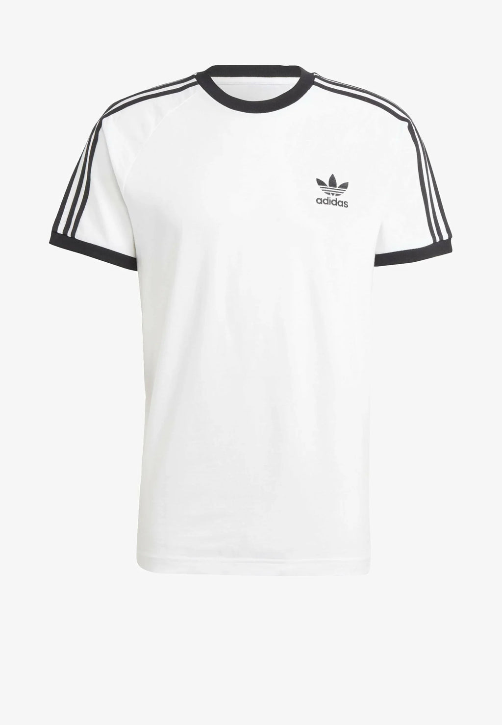 T-shirt adicolor 3 stripes Bianca
