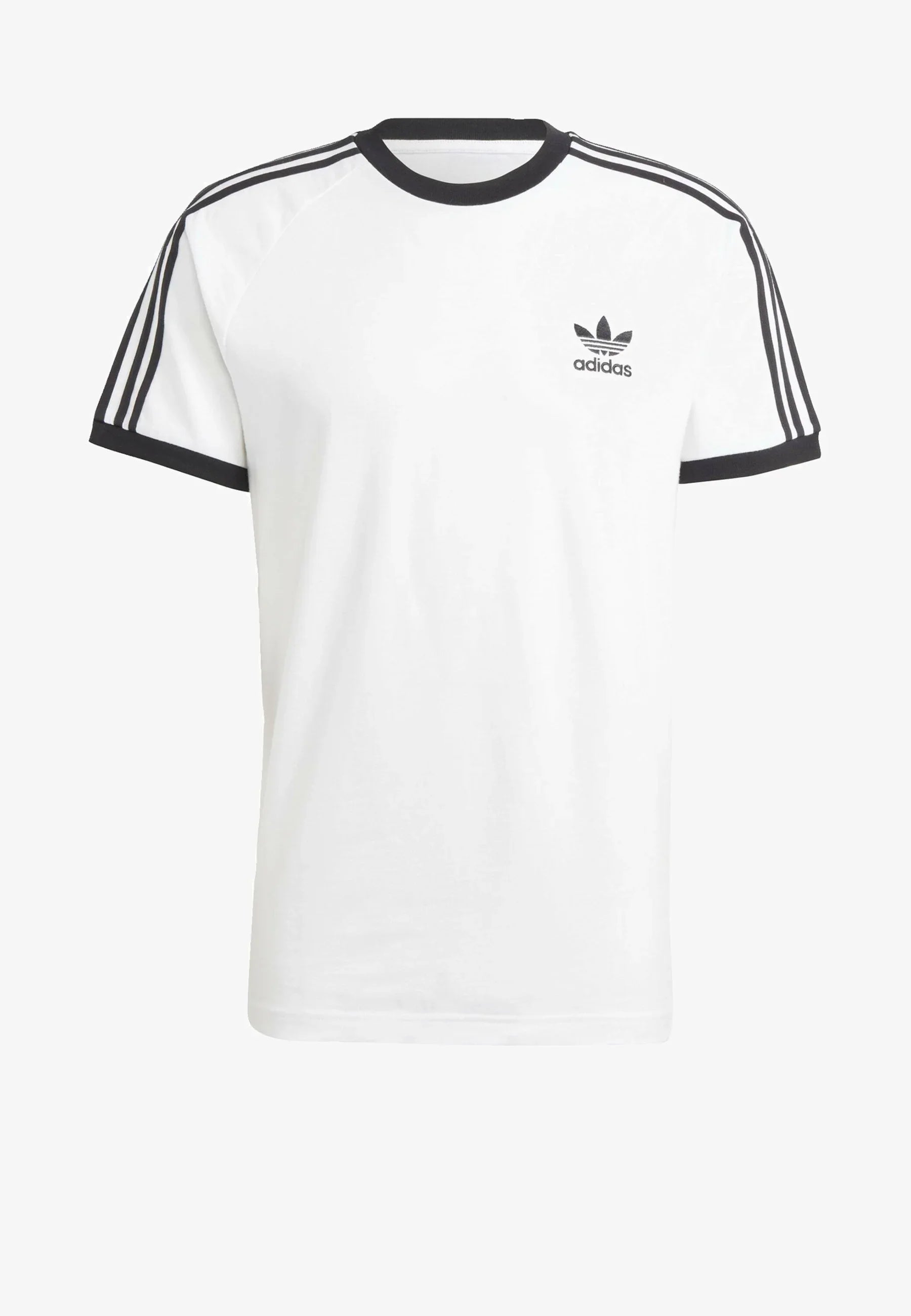 T-shirt adicolor 3 stripes Bianca