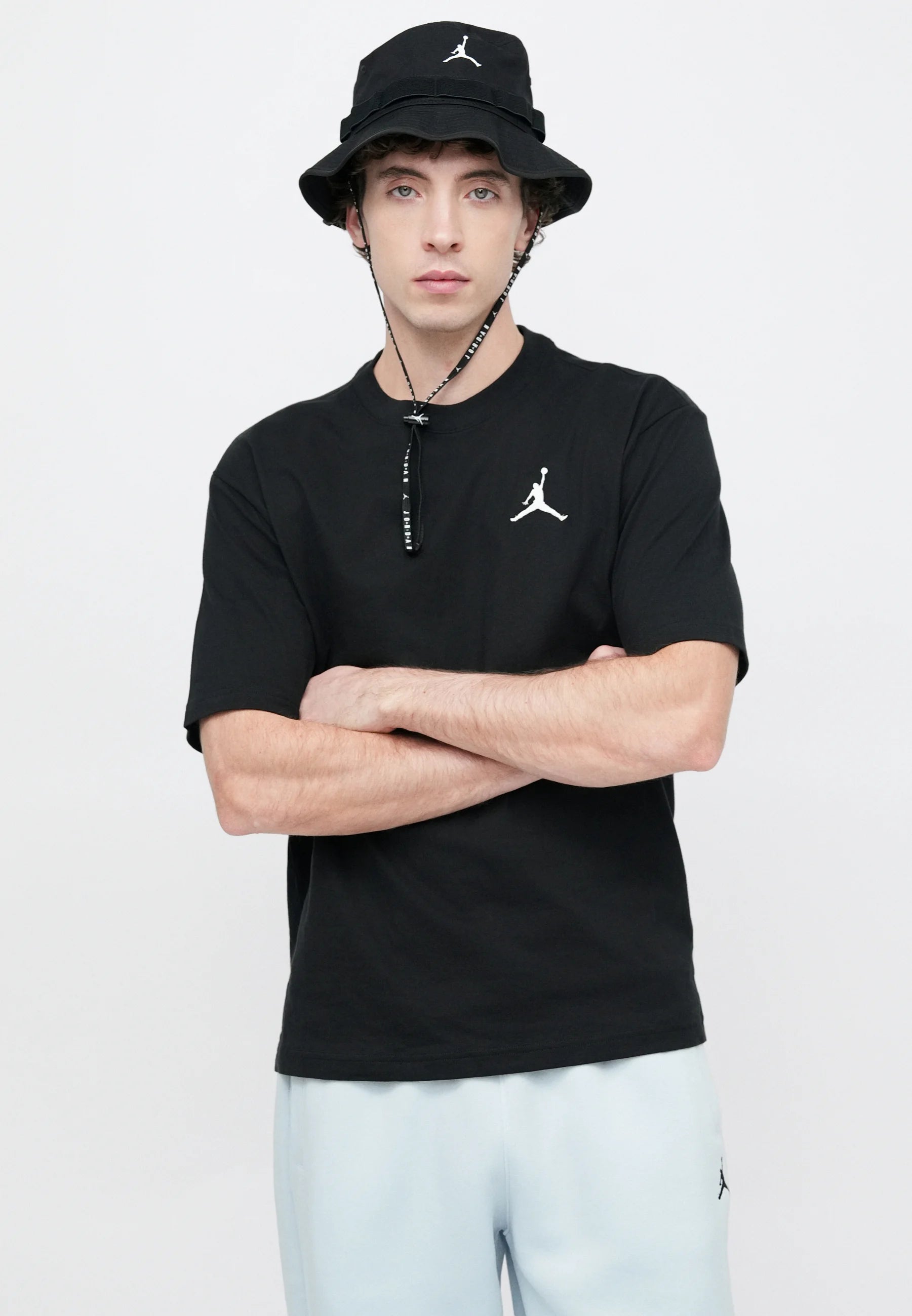 T-shirt Jordan Crew Black