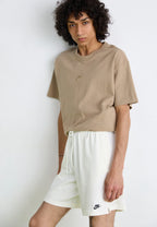 Nike Club Shorts Bianco
