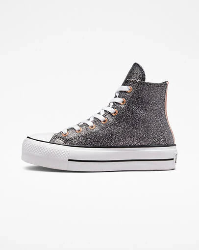 Chuck Taylor All Star Lift Platform Metallico