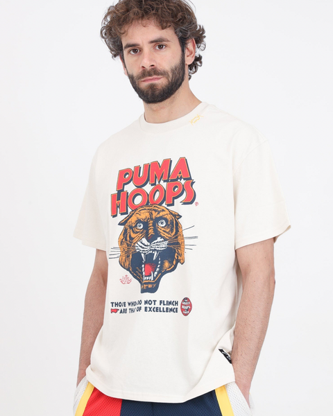 Puma Showtime Tee 1 Alpine Snow