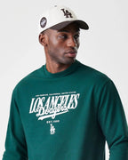 Felpa LA Dodgers MLB Script Verde Scura