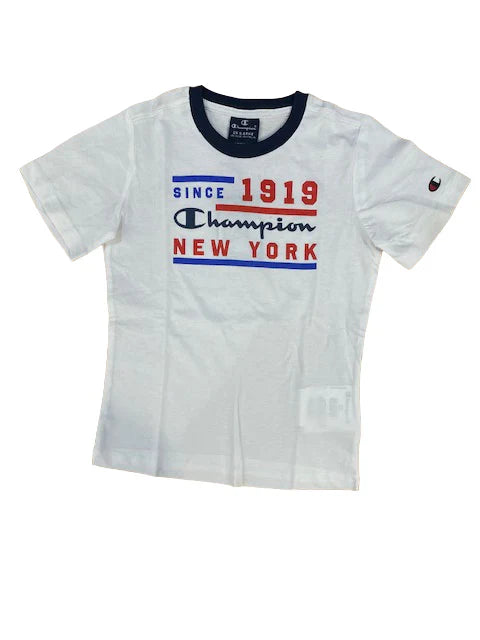 Champion completino da ragazzo Legacy Graphic T-shirt + Bermuda
