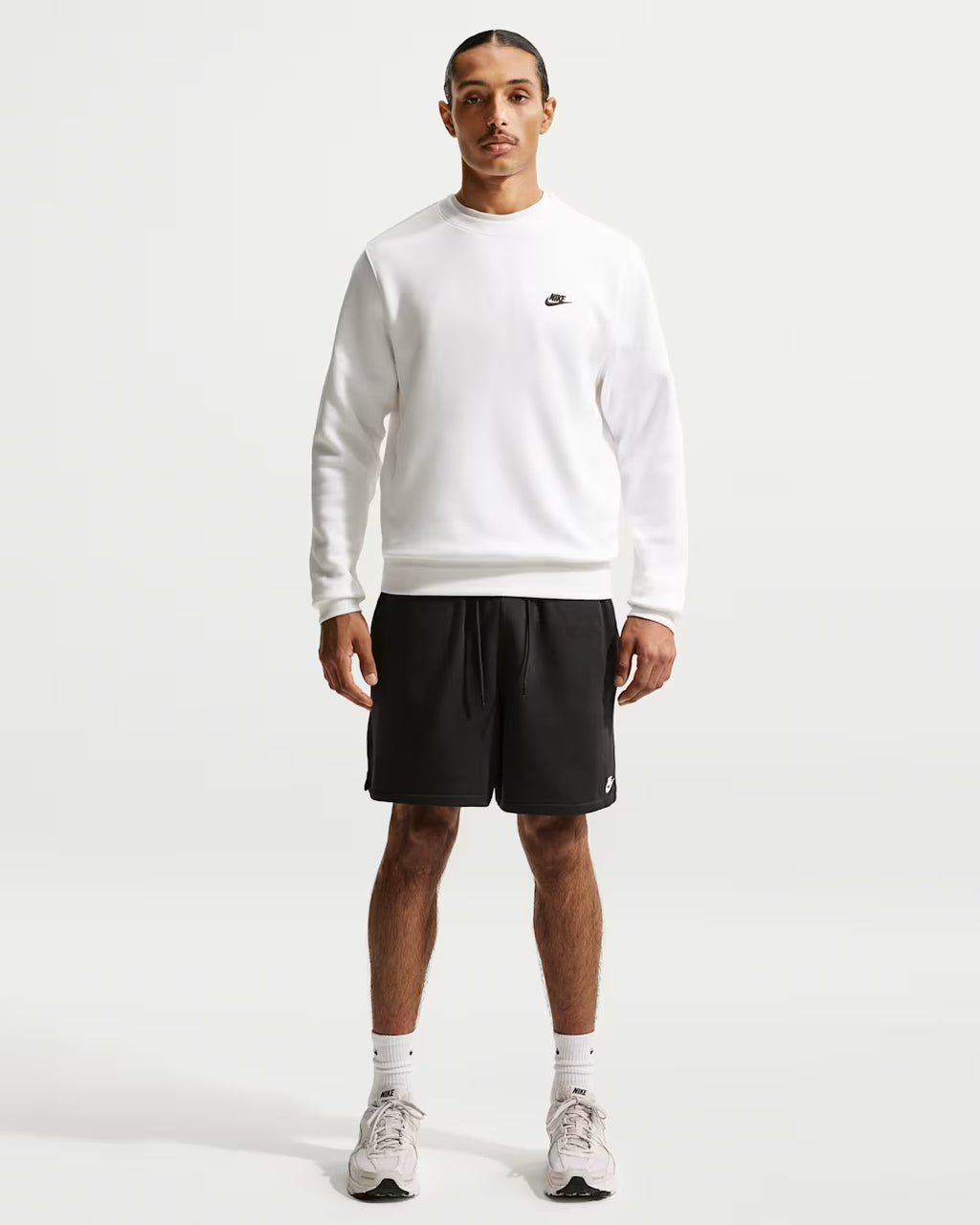 Nike Club Shorts Flow in French Terry Black