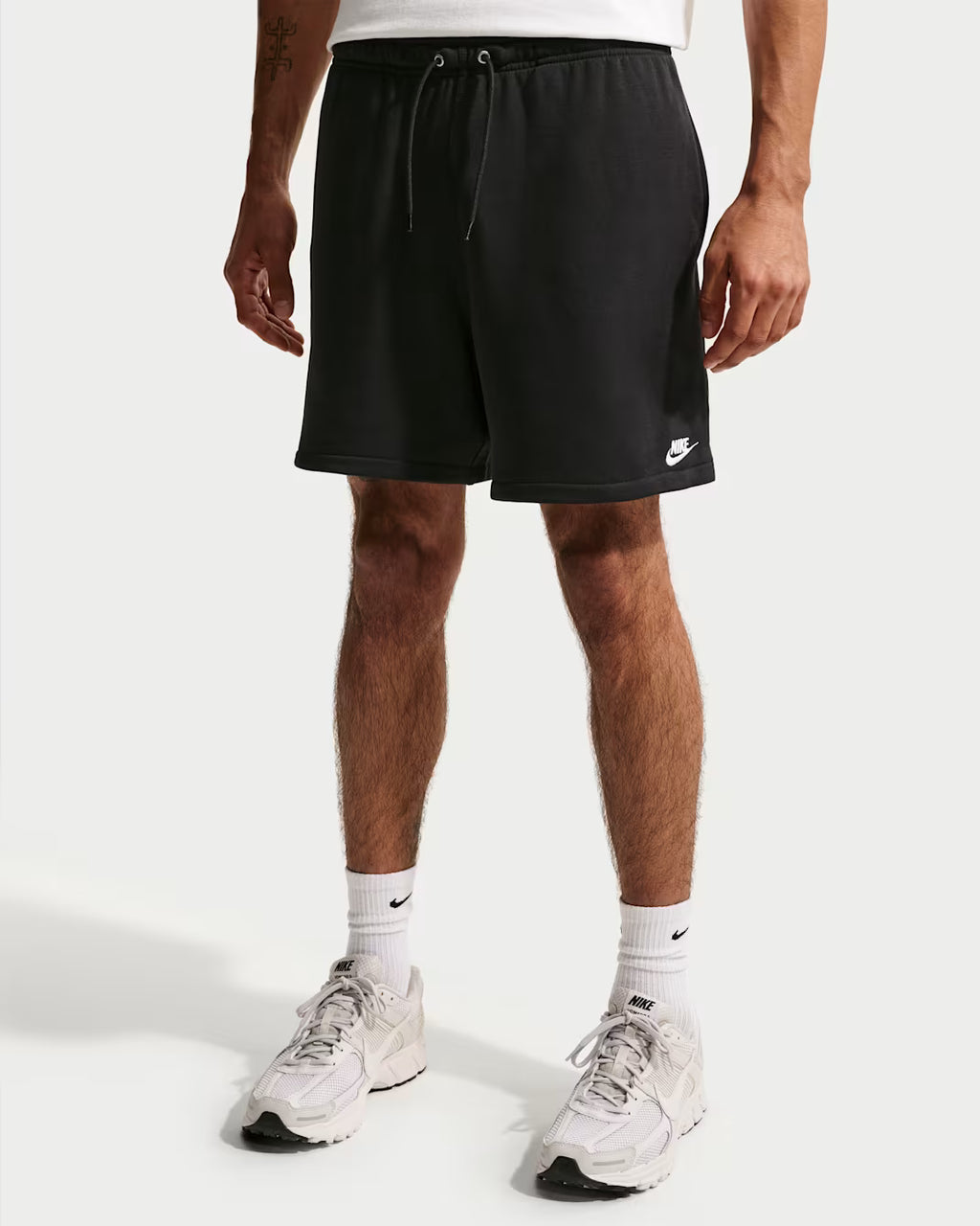 Nike Club Shorts Flow in French Terry Black