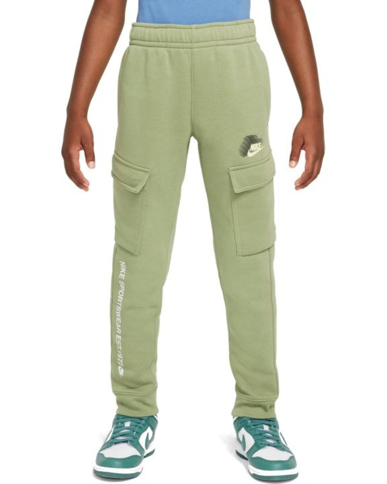Nike Pantalone Bambini - Sportswear Standard Issue - oil green