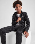 Felpa con zip da ragazzo Jordan Monogram Tack Jacket