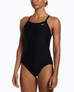 Costume intero da donna Nike Solid Racerback nero