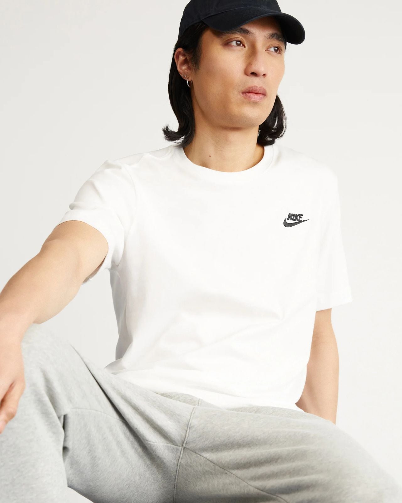 T-shirt Nike Club White