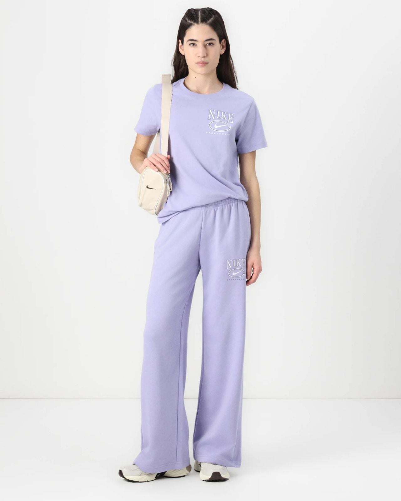 CLUB TEE - T-shirt con stampa - lilac ice