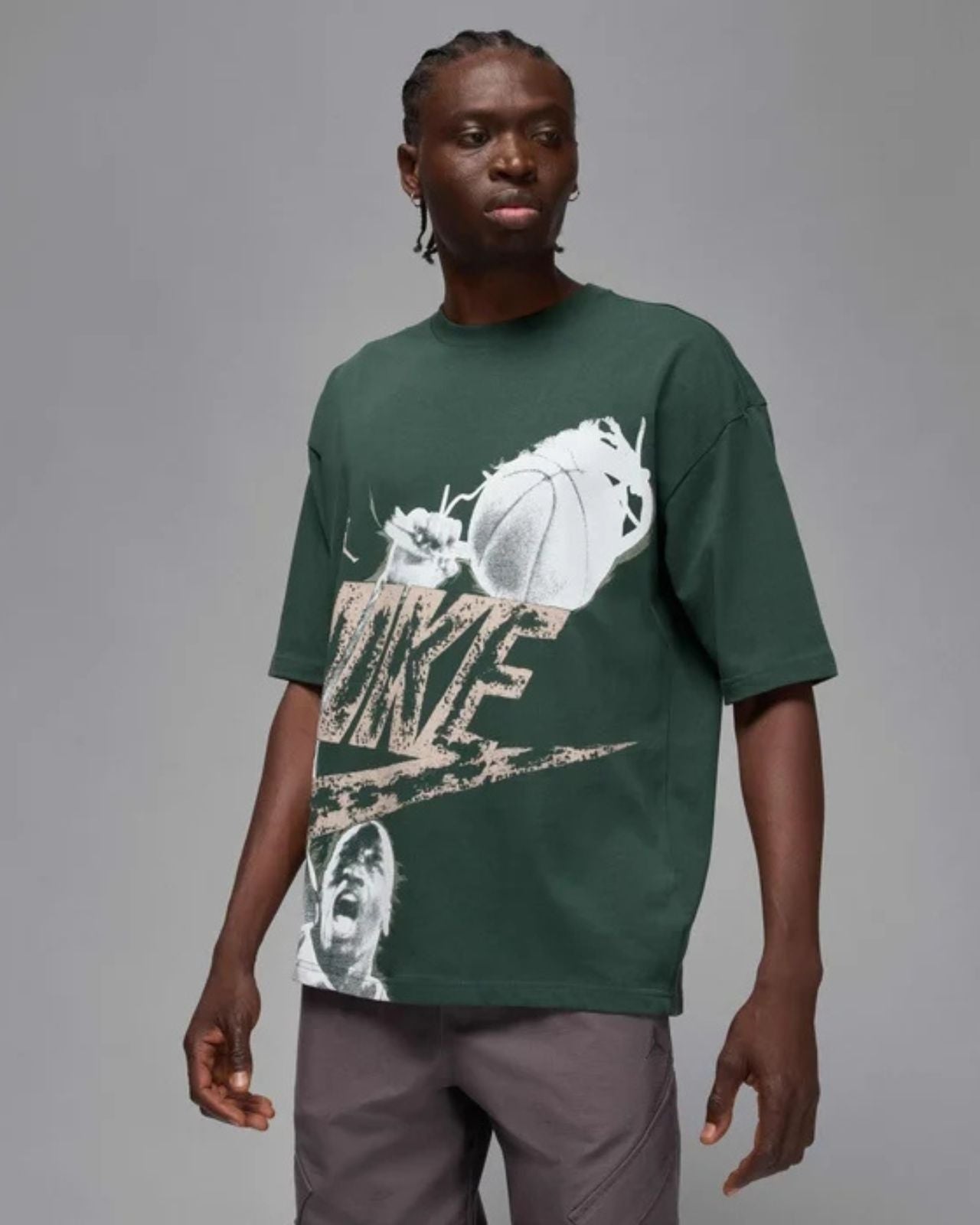 T-shirt Oversize Nike Green