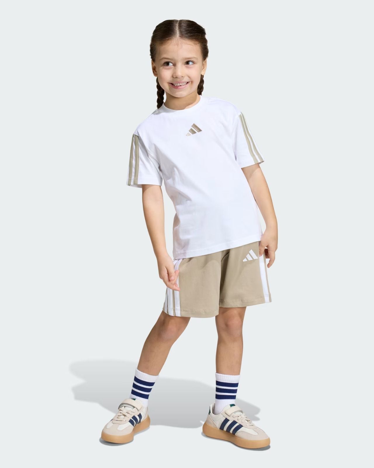 Set Adidas per bambini Bianco/cargo
