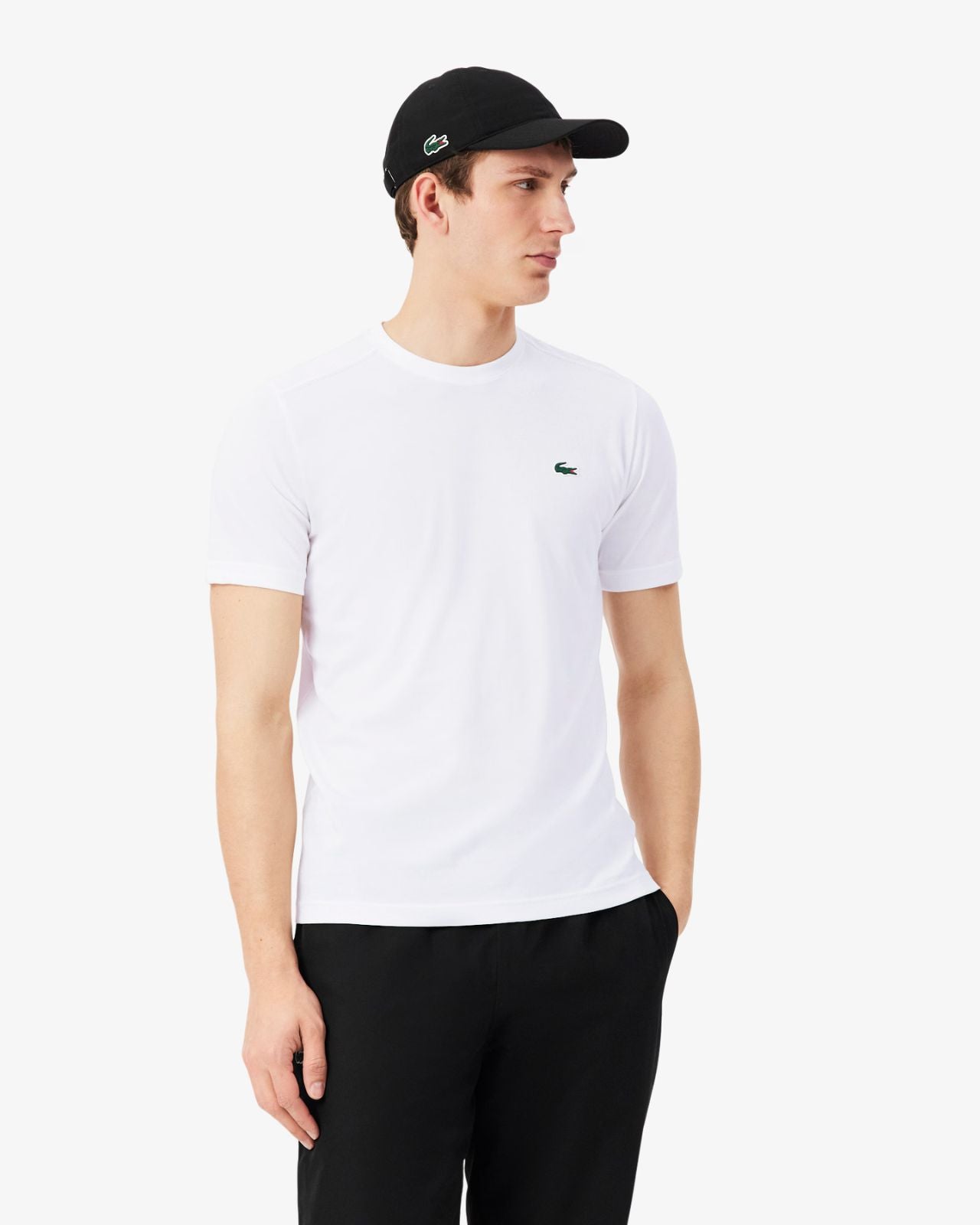 T-shirt sportiva in cotone Ultra-Dry Lacoste