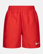 Nike Shorts mare rosso da bambino con swoosh