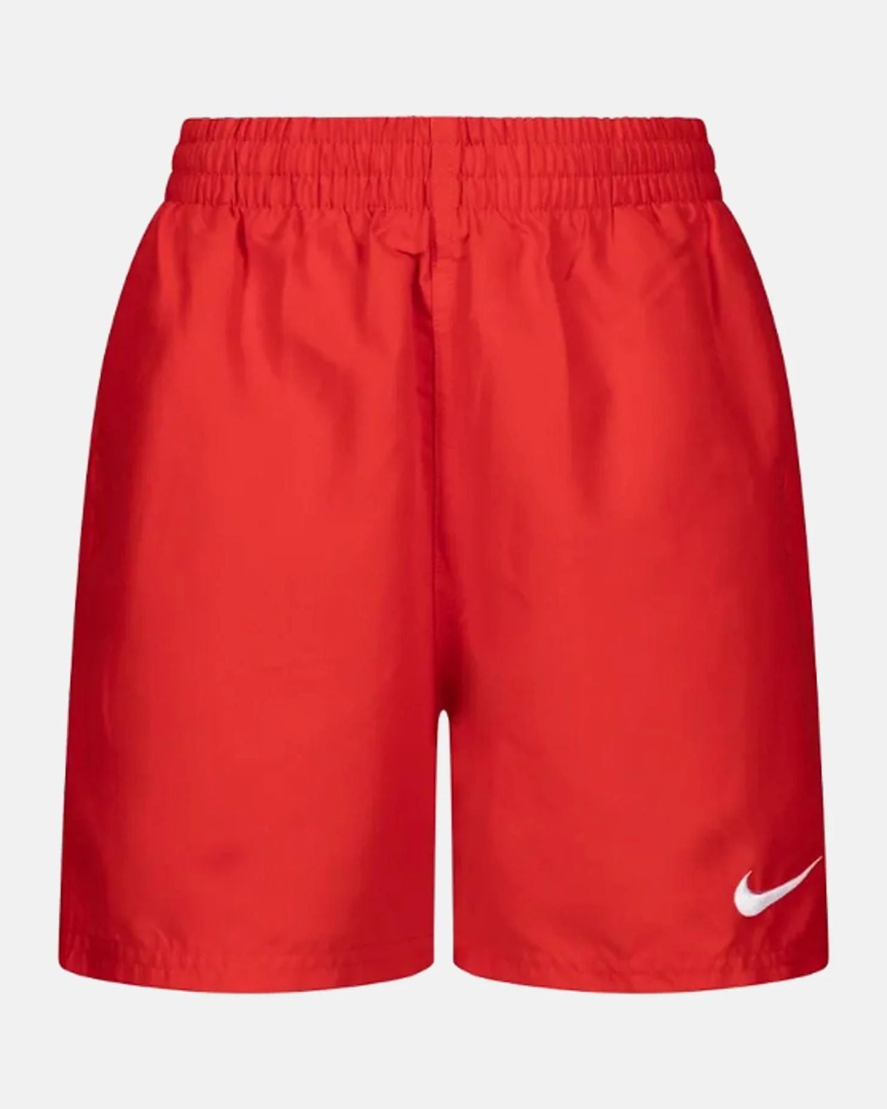 Nike Shorts mare rosso da bambino con swoosh