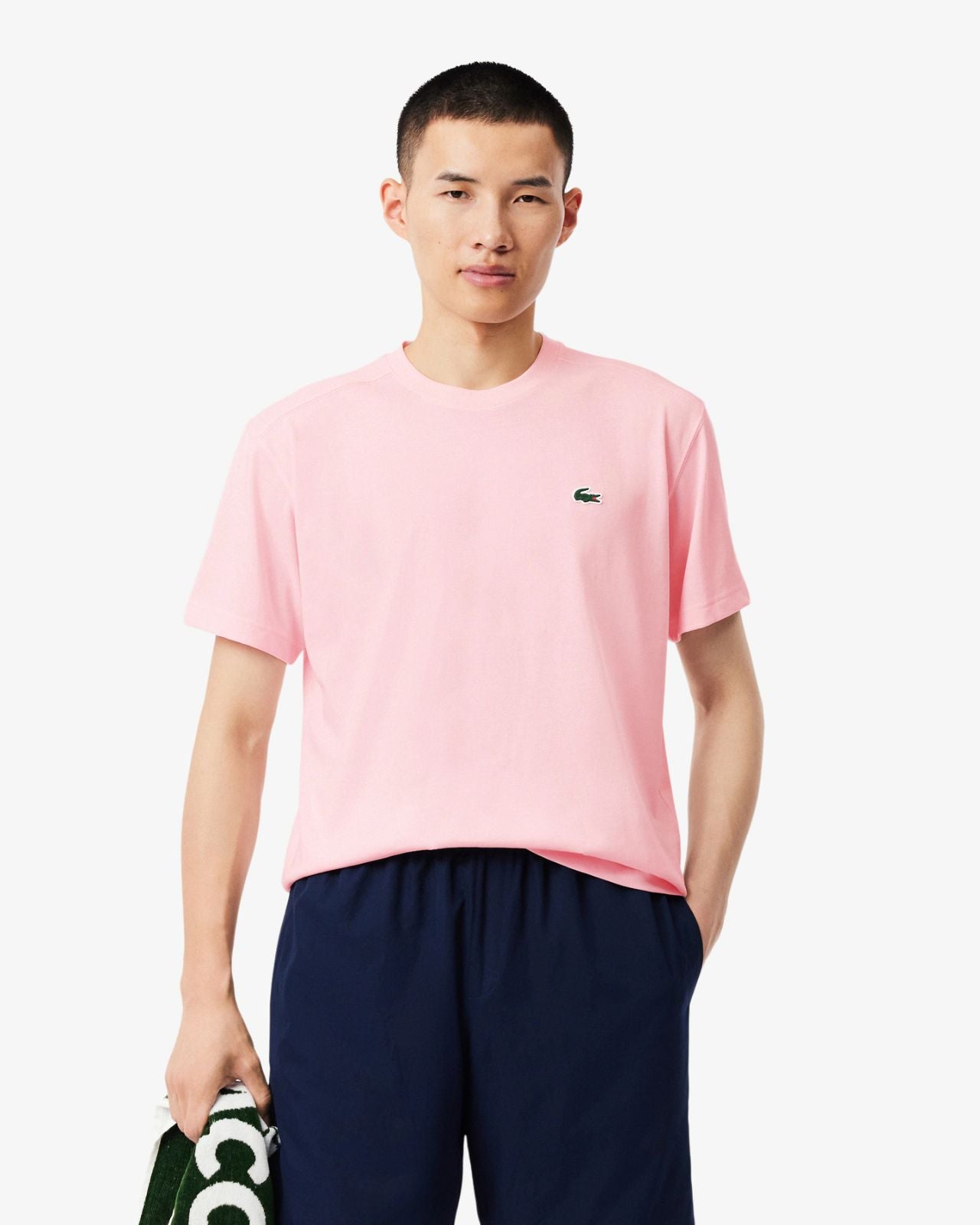 T-shirt sportiva in cotone Ultra-Dry Rosa