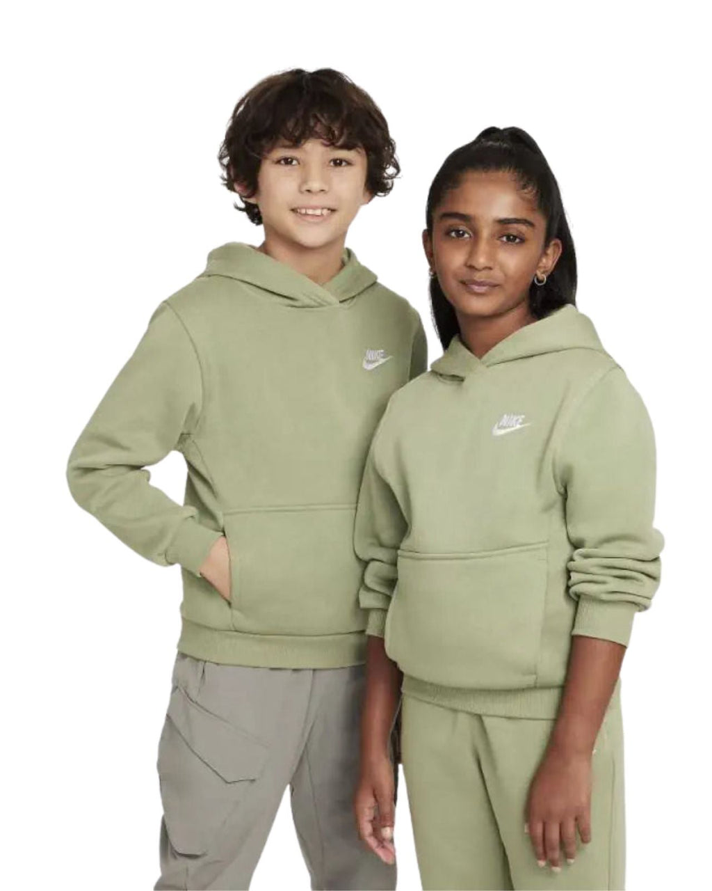 Felpa con cappuccio Nike Sportswear Club Fleece Verde unisex