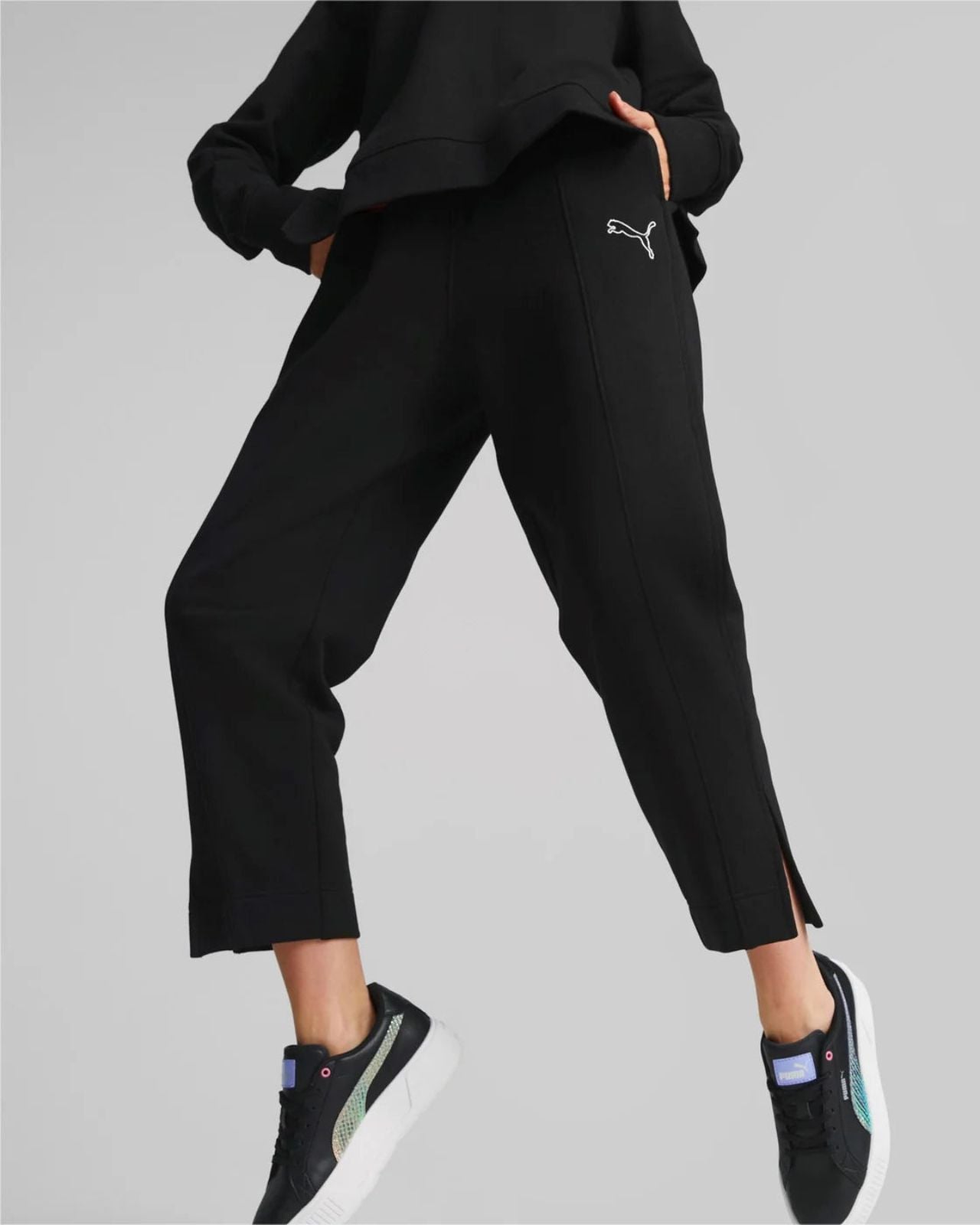 Pants Puma Black Her High-Waist