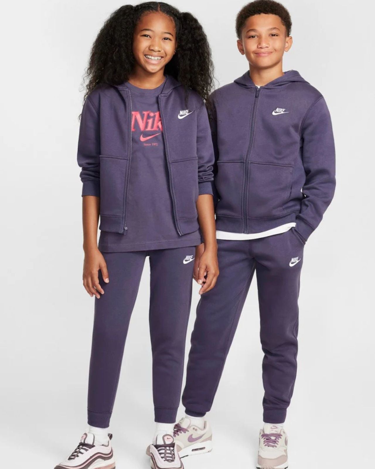 NIKE Tuta Sportswear Club Fleece Violet