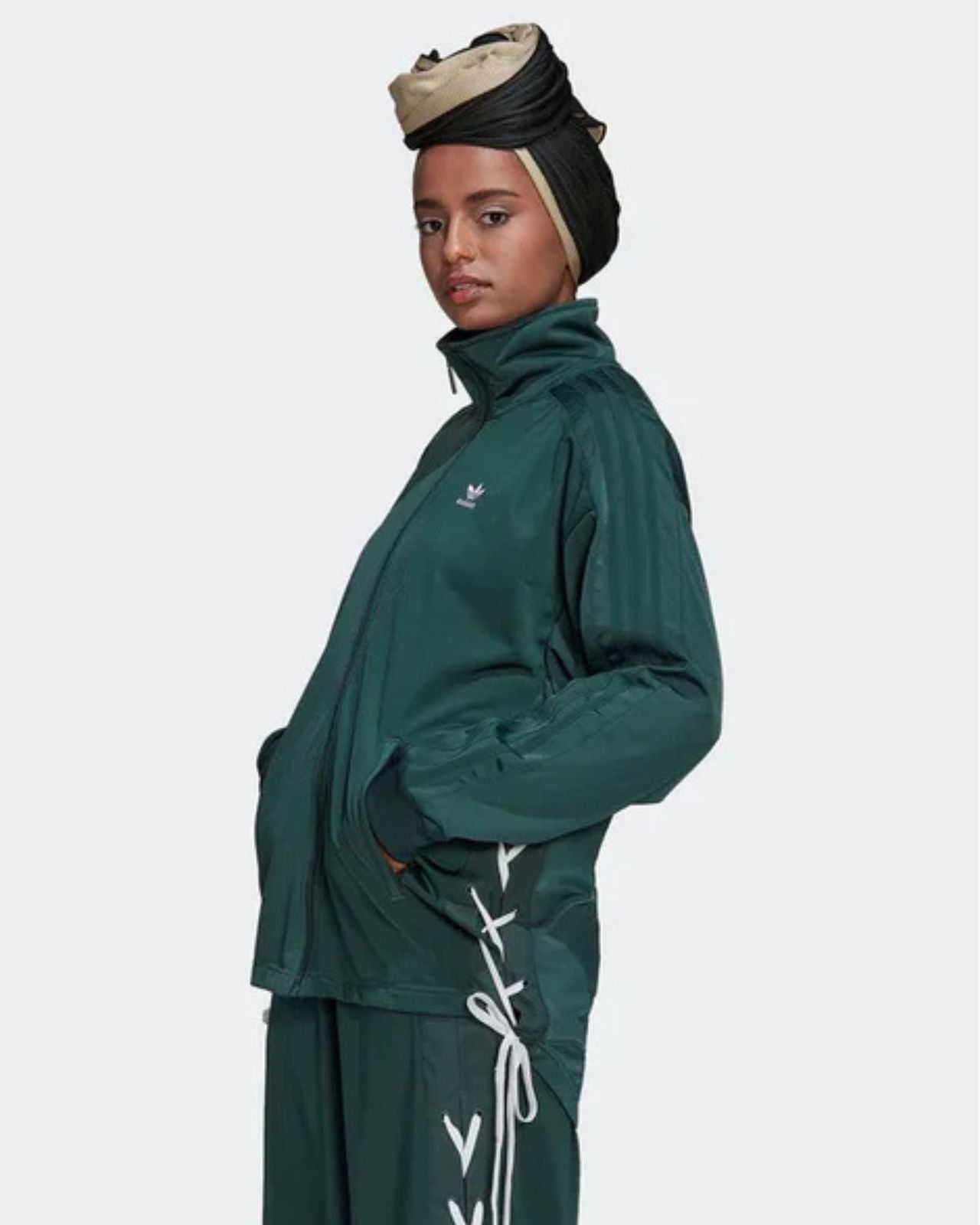 Felpa Always Original Laced Verde Relaxed Fit