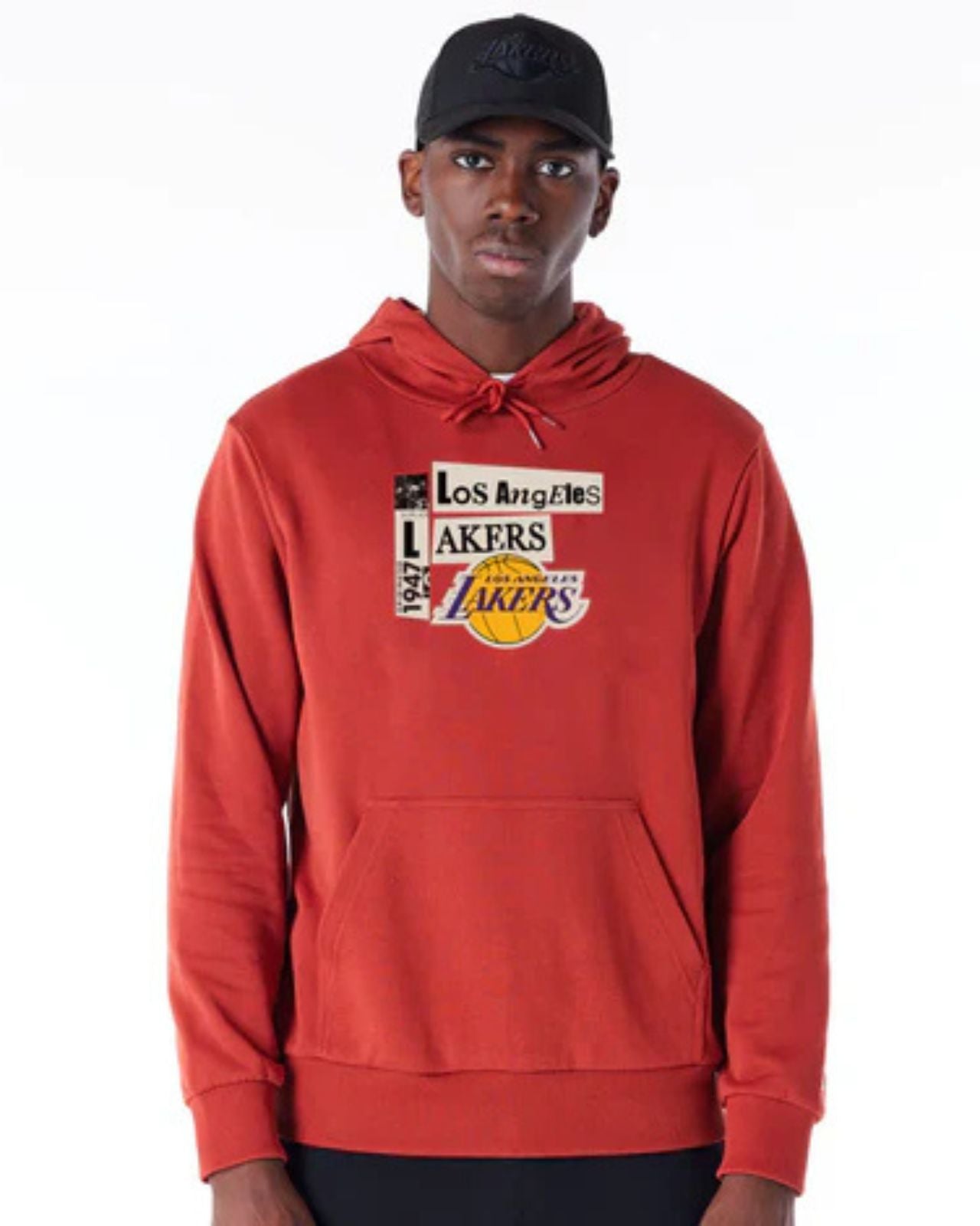 Felpa Los Angeles Lakers Newspaper Graphic