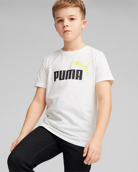 Maglia maniche corta PUMA logo lime