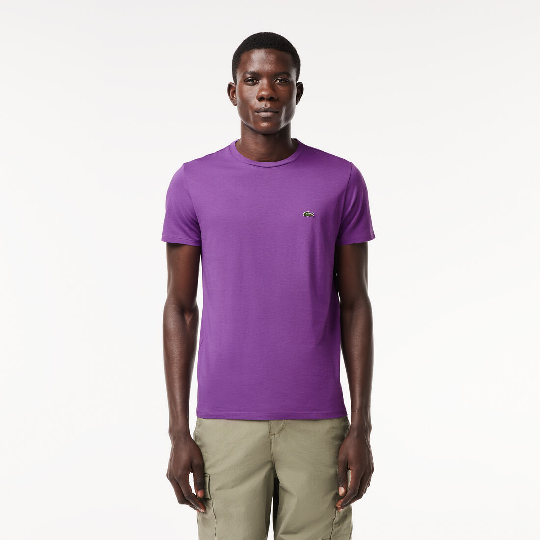 Lacoste T-shirt Viola