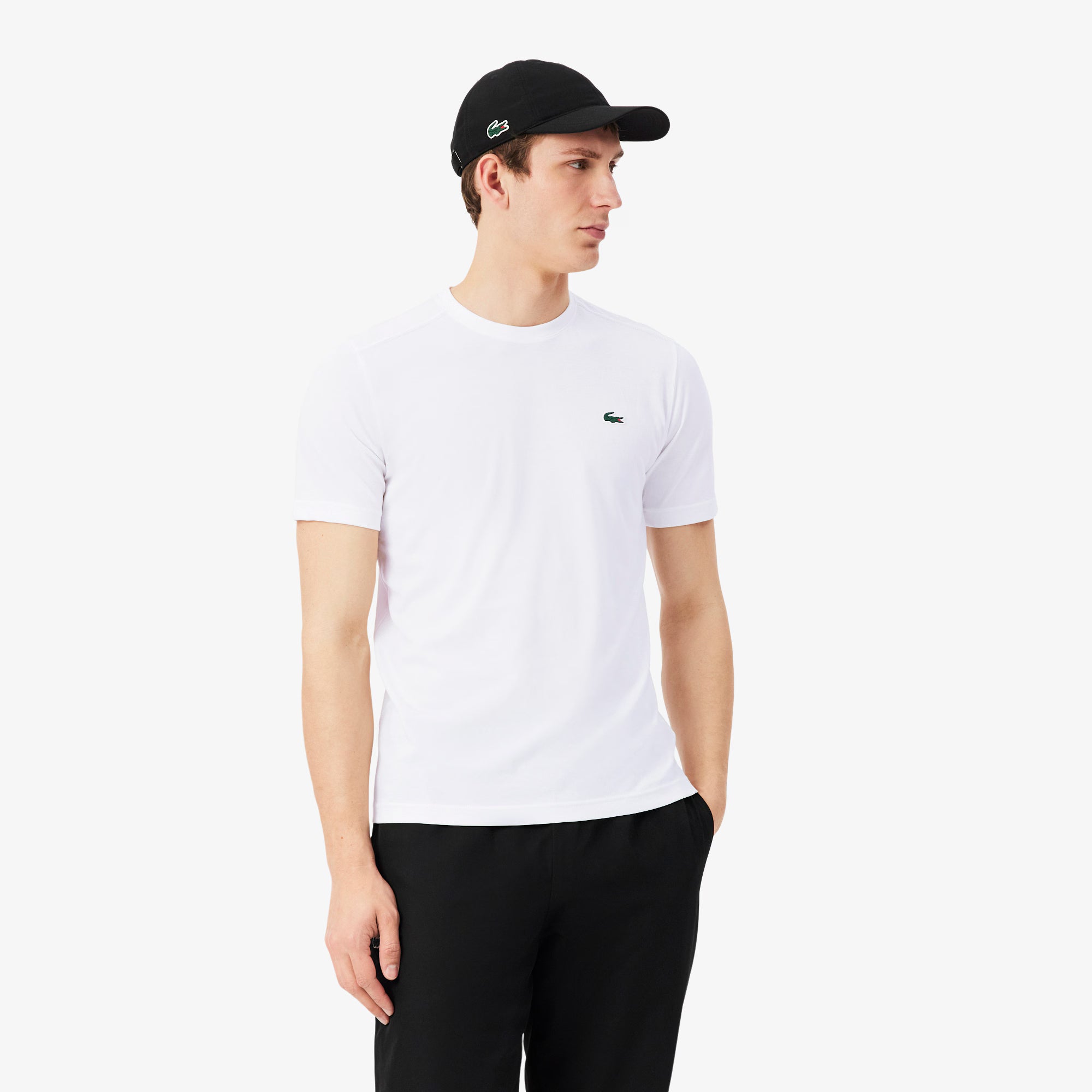 T-shirt sportiva in cotone Ultra-Dry Lacoste